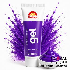COLORANTE EN GEL FLEIGEL VIOLETA X 15 GR